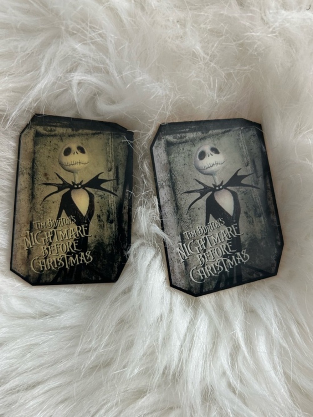 Disney Night Before Christmas magnets (Pair)